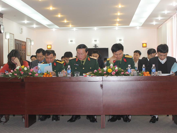 Công ty Cổ phần Xi măng Cẩm Phả tổ chức thành công Hội nghị tổng kết công tác Đảng và Hội nghị Quân chính năm 2014