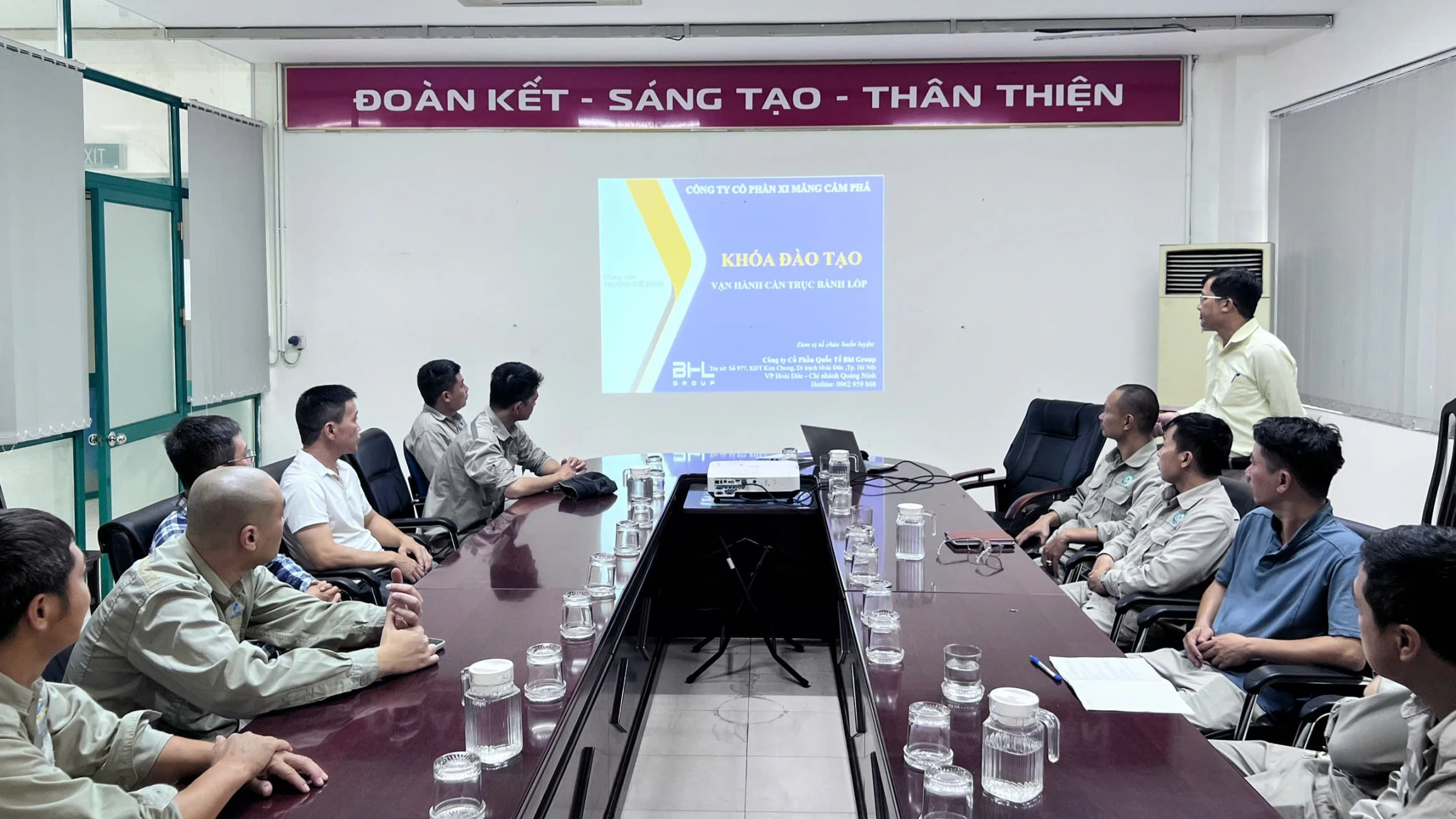 XMCP hoàn thành chương trình đào tạo lý thuyết về vận hành thiết bị có yêu cầu nghiêm ngặt về an toàn lao động